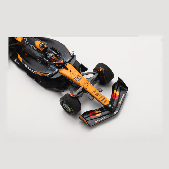 Spark Models F1 McLaren MCL39 No.81 McLaren F1 Team Winner Belgian GP 2025 Oscar Piastri 1/43 Scale Model