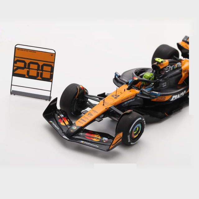 Spark Models F1 McLaren MCL39 No.4 McLaren F1 Team Winner Hungarian GP 2025 Lando Norris - McLaren 200GP 1/43 Scale Model