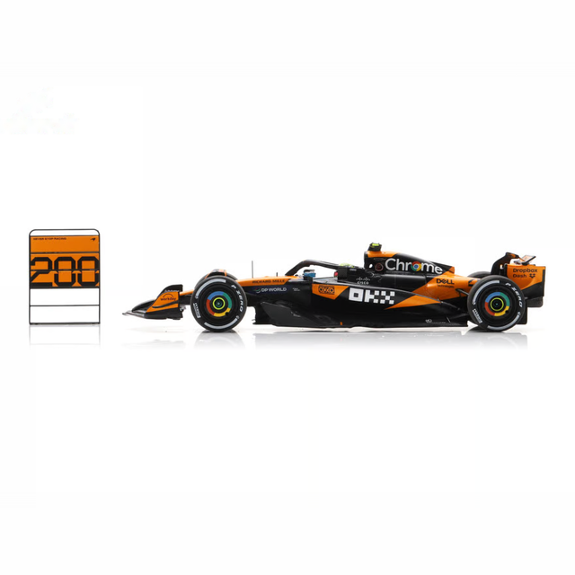 Spark Models F1 McLaren MCL39 No.4 McLaren F1 Team Winner Hungarian GP 2025 Lando Norris - McLaren 200GP 1/43 Scale Model