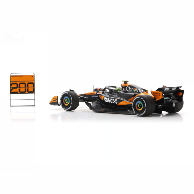 Spark Models F1 McLaren MCL39 No.4 McLaren F1 Team Winner Hungarian GP 2025 Lando Norris - McLaren 200GP 1/43 Scale Model