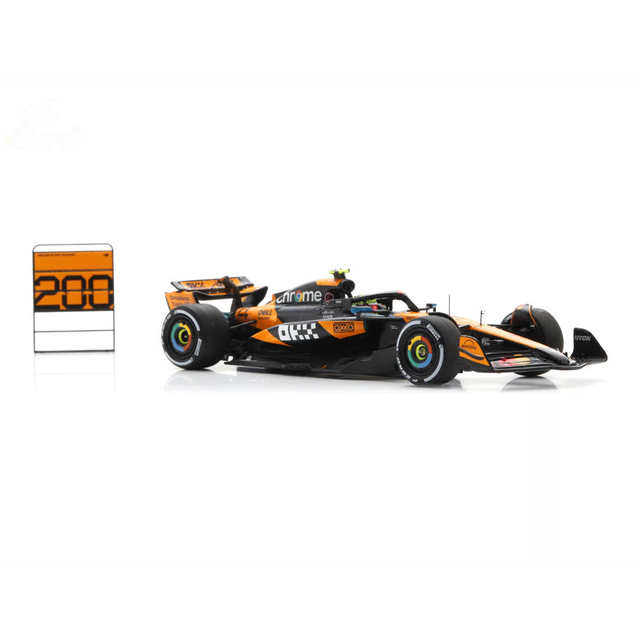 Spark Models F1 McLaren MCL39 No.4 McLaren F1 Team Winner Hungarian GP 2025 Lando Norris - McLaren 200GP 1/43 Scale Model