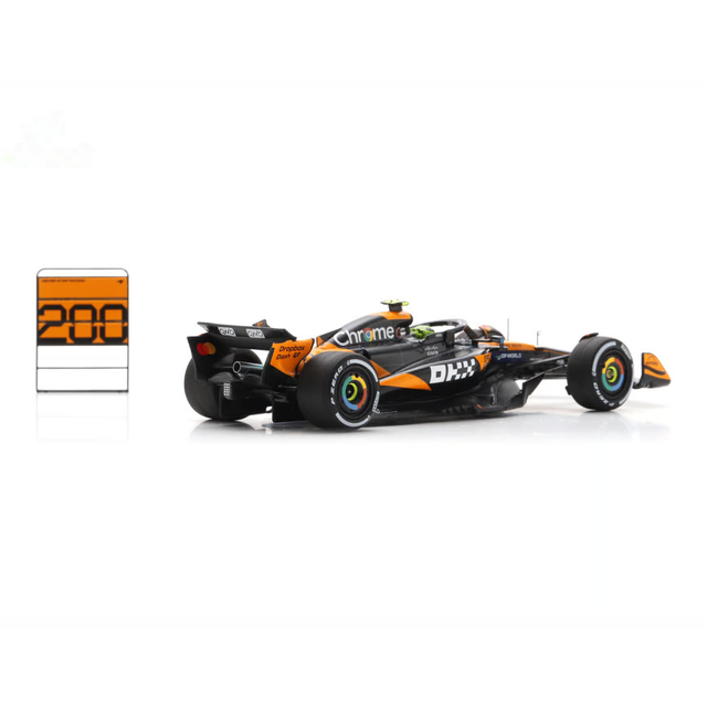 Spark Models F1 McLaren MCL39 No.4 McLaren F1 Team Winner Hungarian GP 2025 Lando Norris - McLaren 200GP 1/43 Scale Model