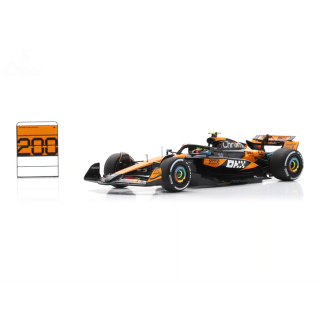 Spark Models F1 McLaren MCL39 No.4 McLaren F1 Team Winner Hungarian GP 2025 Lando Norris - McLaren 200GP 1/43 Scale Model