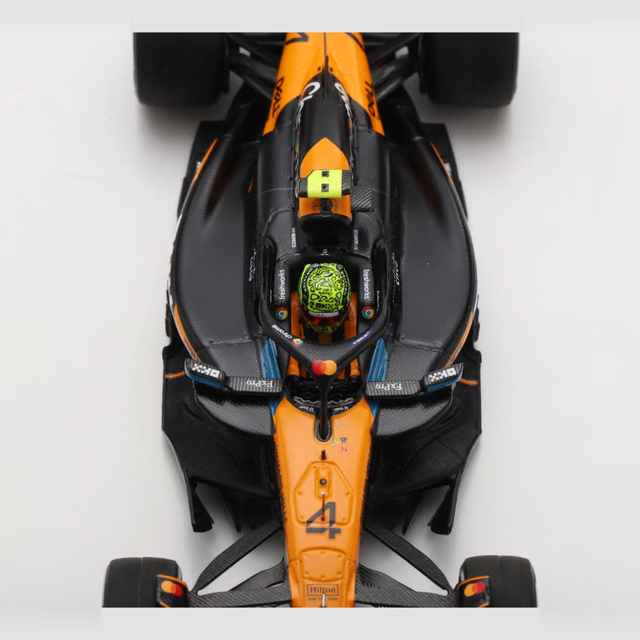 Spark Models F1 McLaren MCL39 No.4 McLaren F1 Team Winner Hungarian GP 2025 Lando Norris - McLaren 200GP 1/43 Scale Model
