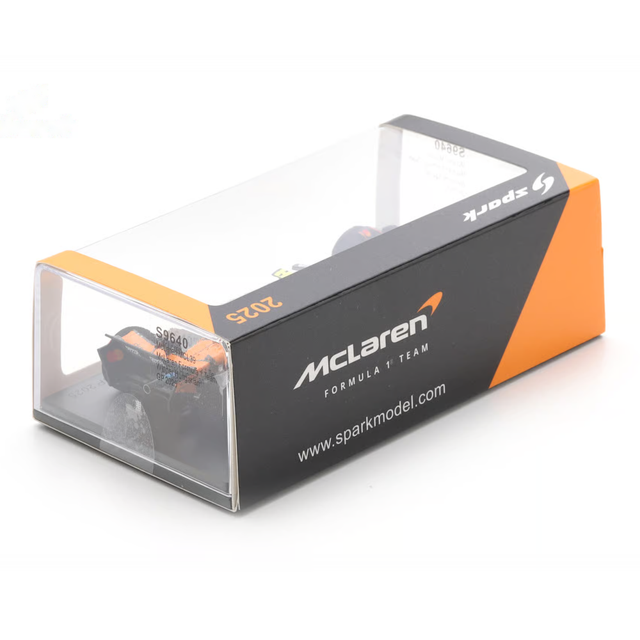 Spark Models F1 McLaren MCL39 No.4 McLaren F1 Team Winner Hungarian GP 2025 Lando Norris - McLaren 200GP 1/43 Scale Model