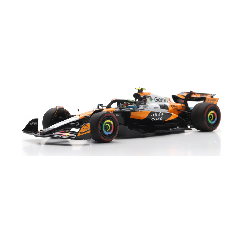 Spark Models F1 McLaren MCL39 No.4 McLaren F1 Team - 2nd US GP 2025 - Lando Norris 1/43 Scale Model