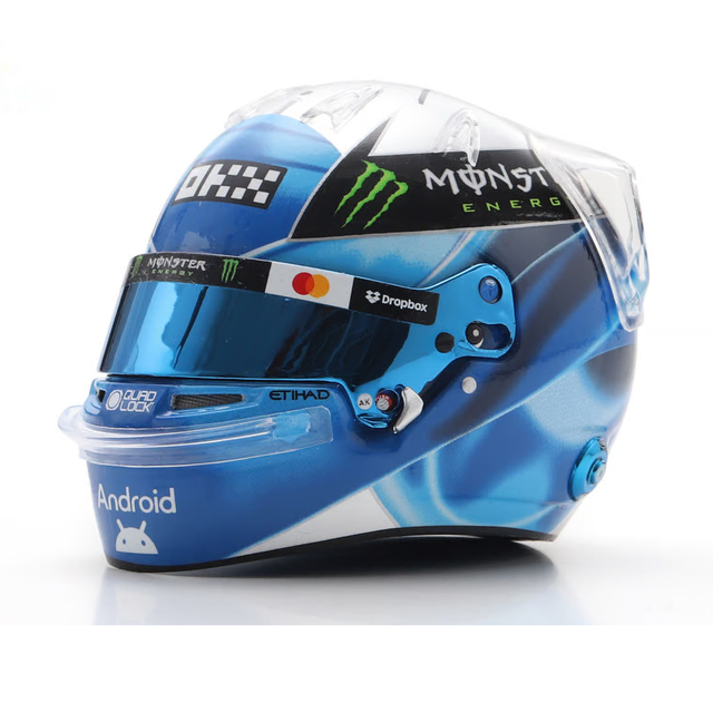 Spark Models F1 McLaren Mastercard - Oscar Piastri Canadian GP 2026 1/5 Scale Mini Replica Helmet