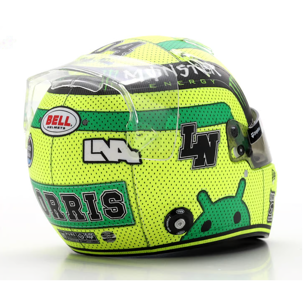 Spark Models F1 McLaren F1 Team - Lando Norris - US GP 2025 1/5 Scale Mini Replica Helmet
