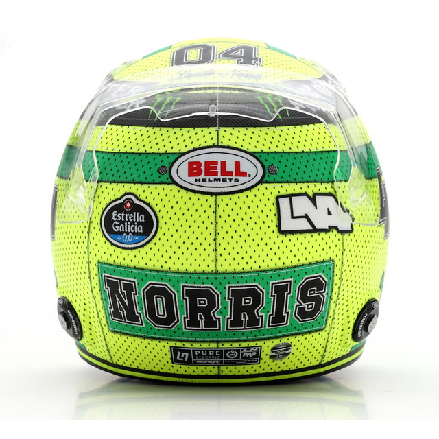 Spark Models F1 McLaren F1 Team - Lando Norris - US GP 2025 1/5 Scale Mini Replica Helmet