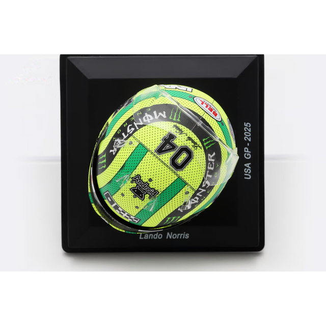 Spark Models F1 McLaren F1 Team - Lando Norris - US GP 2025 1/5 Scale Mini Replica Helmet