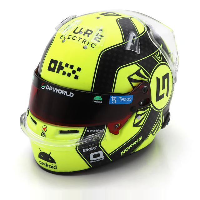 Spark Models F1 Lando Norris - McLaren F1 Team 2023 1/5 Scale Mini Replica Helmet Model