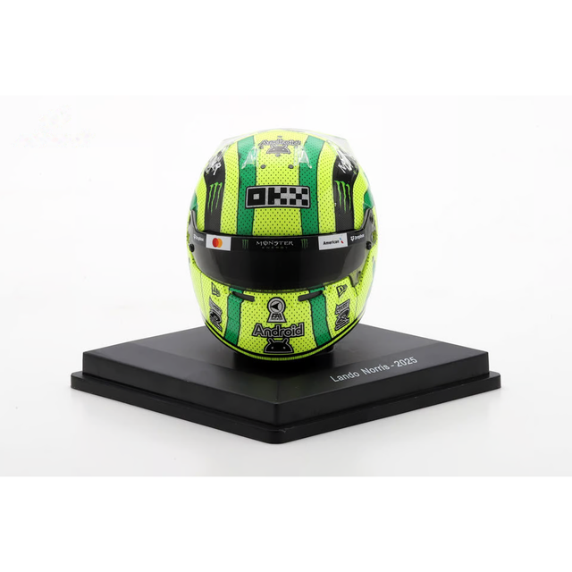 Spark Models F1 McLaren F1 Team - Lando Norris - US GP 2025 1/5 Scale Mini Replica Helmet