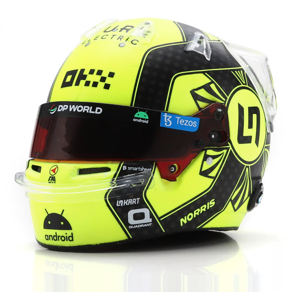 Spark Models F1 Lando Norris - McLaren F1 Team 2023 1/5 Scale Mini Replica Helmet Model