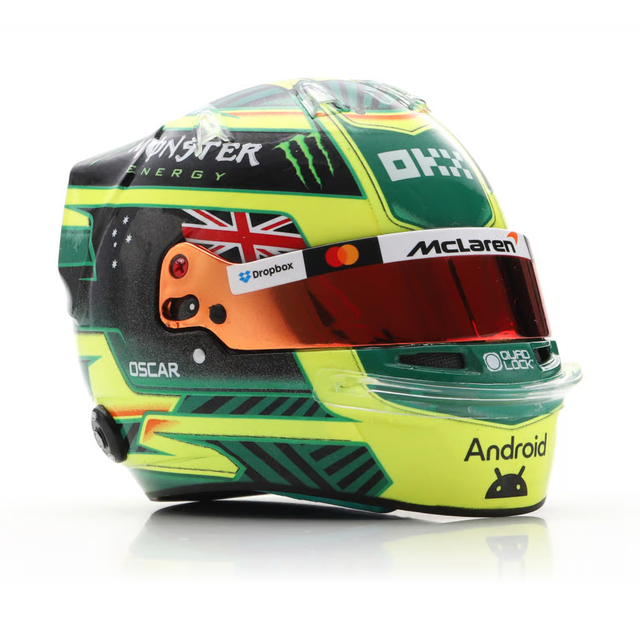 Spark Models F1 McLaren Mastercard F1 Team - Oscar Piastri - Australian GP 2026 1/5 Scale Mini Replica Helmet