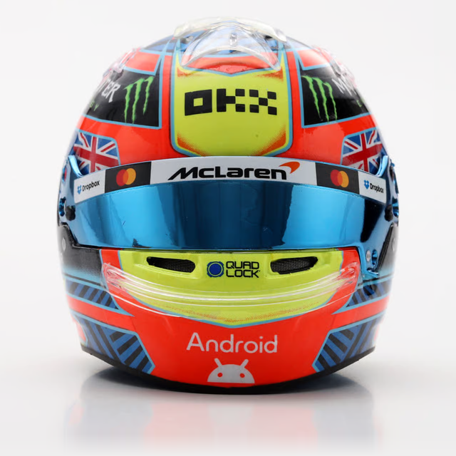 Spark Models F1 McLaren Mastercard F1 Team - Oscar Piastri - 2026 1/5 Scale Mini Replica Helmet