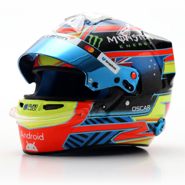 Spark Models F1 McLaren Mastercard F1 Team - Oscar Piastri - 2026 1/5 Scale Mini Replica Helmet