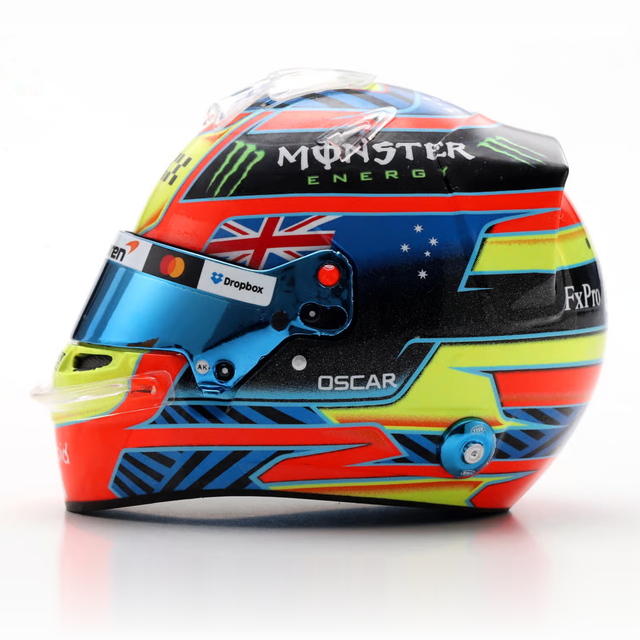 Spark Models F1 McLaren Mastercard F1 Team - Oscar Piastri - 2026 1/5 Scale Mini Replica Helmet