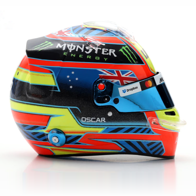Spark Models F1 McLaren Mastercard F1 Team - Oscar Piastri - 2026 1/5 Scale Mini Replica Helmet