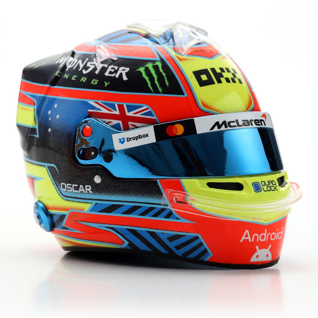 Spark Models F1 McLaren Mastercard F1 Team - Oscar Piastri - 2026 1/5 Scale Mini Replica Helmet
