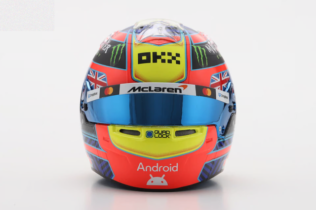 Spark Models F1 McLaren Mastercard F1 Team - Oscar Piastri - 2026 1/5 Scale Mini Replica Helmet