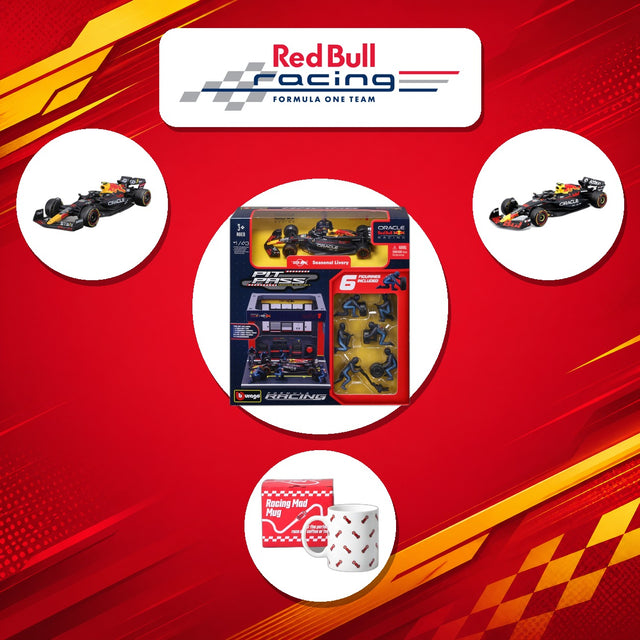 Red Bull Racing F1 Fan Bundle - Verstappen diorama, models and mug