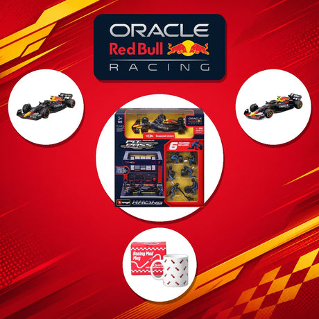 Red Bull Racing F1 Fan Bundle - Verstappen diorama, models and mug