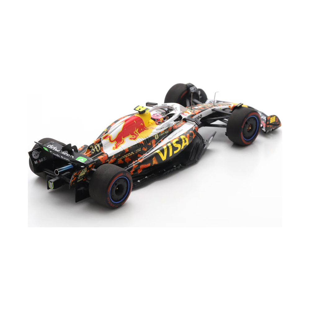 Spark Models F1 Racing Bulls VCARB 02 No.30 Visa Cash App Racing Bulls Formula One Team - US GP 2025 - Liam Lawson 1/43 Scale Model
