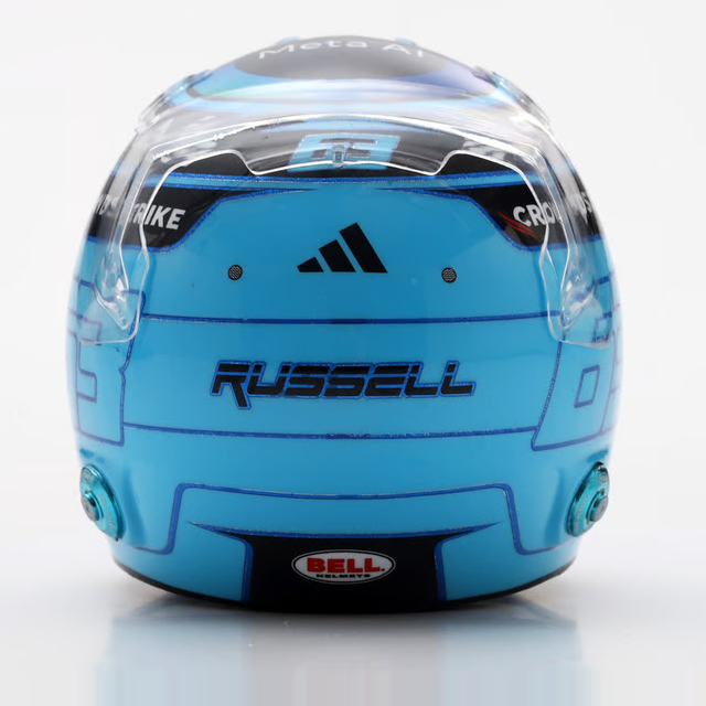Spark Models F1 Mercedes-AMG PETRONAS F1 Team - George Russell - 2026 1/5 Scale Mini Replica Helmet