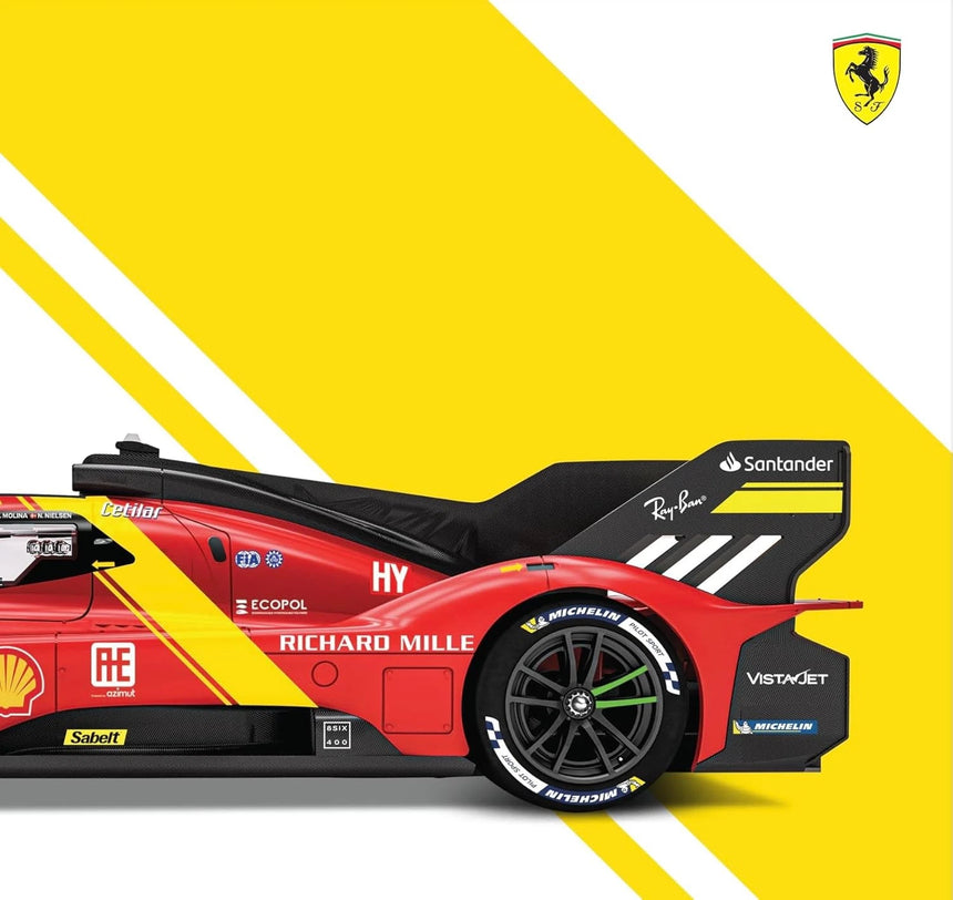 Bburago Ferrari Racing 499P Le Mans Hypercar 1/18 Scale Model