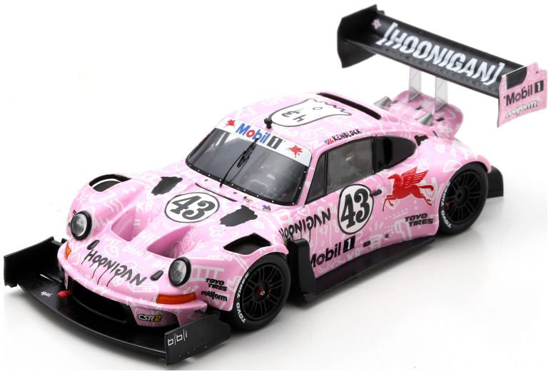 Spark Model HOONIPIGASUS Porsche 911 No.43 Rally Pikes Peak 2022 Ken Block 1/18 18S726