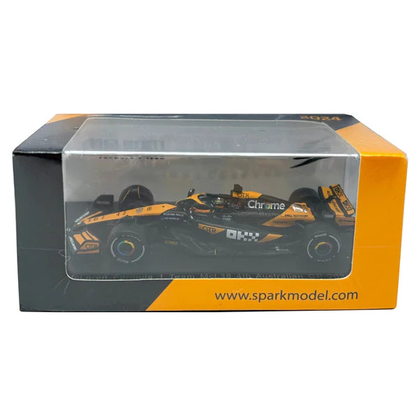 Spark Models F1 McLaren F1 Team MCL38 No.81 2024- Oscar Piastri 1/64 Scale Model