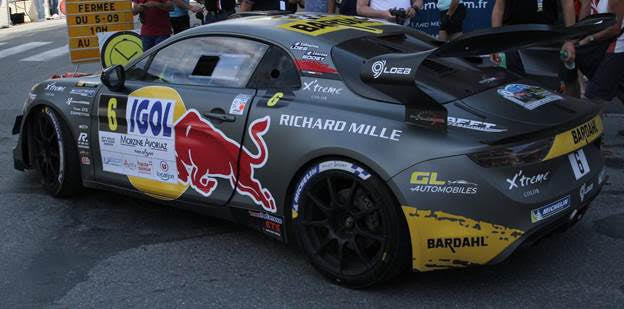 Spark Models Alpine A110 GT+ Rallye du Mont Blanc 2024 - Sébastien Loeb 1/18 Scale