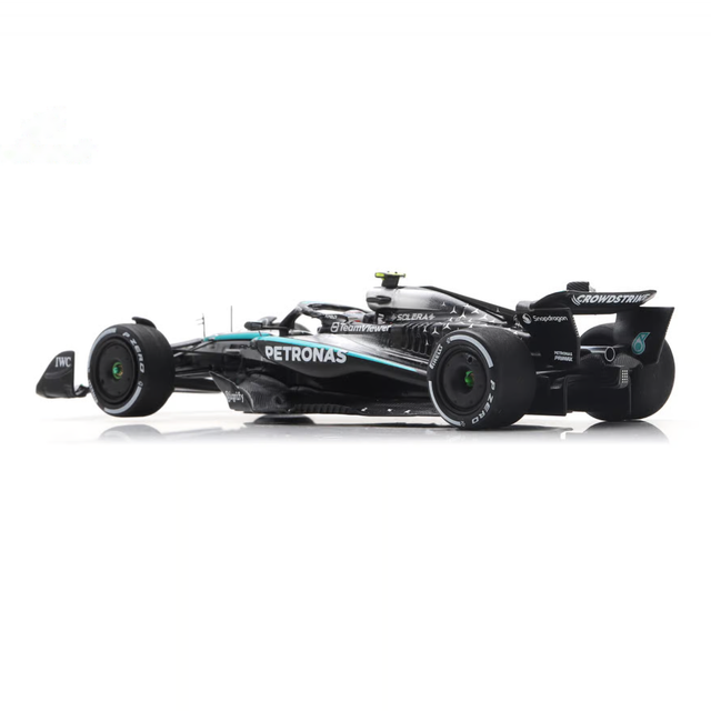 Spark Models F1 Mercedes F1 Team W16 No.12 Mercedes-AMG PETRONAS 4th Azerbaijan GP 2025 Kimi Antonelli 1/43 Scale Model