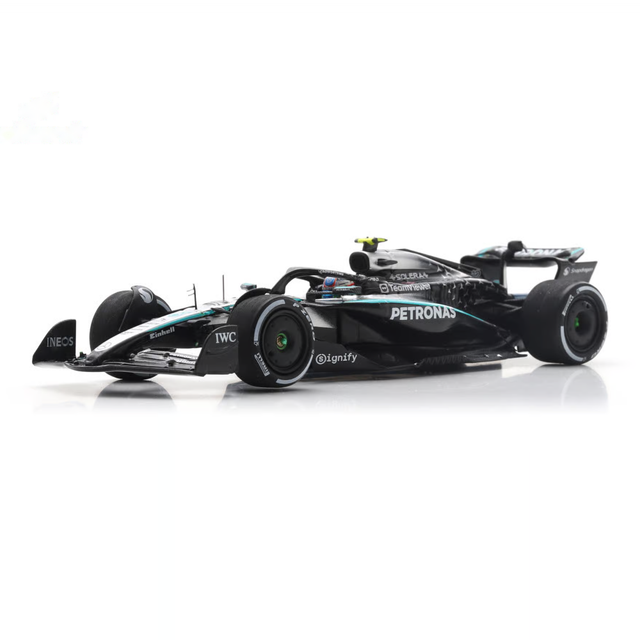 Spark Models F1 Mercedes F1 Team W16 No.12 Mercedes-AMG PETRONAS 4th Azerbaijan GP 2025 Kimi Antonelli 1/43 Scale Model